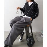 ドットVニットカーディガン | SpRay | 詳細画像20 