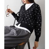 ドットVニットカーディガン | SpRay | 詳細画像22 