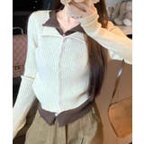 リブニットレイヤードトップス | SpRay | 詳細画像28 