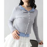 リブニットレイヤードトップス | SpRay | 詳細画像51 