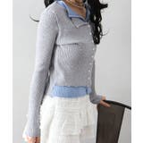 リブニットレイヤードトップス | SpRay | 詳細画像52 