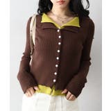 リブニットレイヤードトップス | SpRay | 詳細画像61 