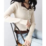 リブニットレイヤードトップス | SpRay | 詳細画像67 