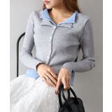 リブニットレイヤードトップス | SpRay | 詳細画像73 