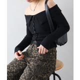 襟付きオフショルニット | SpRay | 詳細画像10 