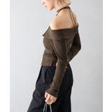 襟付きオフショルニット | SpRay | 詳細画像20 