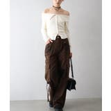 襟付きオフショルニット | SpRay | 詳細画像23 