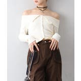 襟付きオフショルニット | SpRay | 詳細画像27 