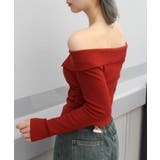 襟付きオフショルニット | SpRay | 詳細画像33 