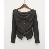 襟付きオフショルニット | SpRay | 詳細画像43 