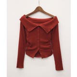 襟付きオフショルニット | SpRay | 詳細画像45 