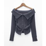 襟付きオフショルニット | SpRay | 詳細画像46 