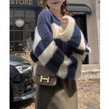 シャギーボーダークロップドニット | SpRay | 詳細画像21 