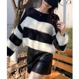 シャギーボーダークロップドニット | SpRay | 詳細画像88 