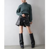 ボリューム袖ボトルネックニット | SpRay | 詳細画像12 