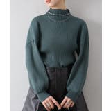 ボリューム袖ボトルネックニット | SpRay | 詳細画像13 