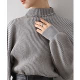 ボリューム袖ボトルネックニット | SpRay | 詳細画像14 