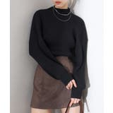 ボリューム袖ボトルネックニット | SpRay | 詳細画像19 