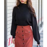 ボリューム袖ボトルネックニット | SpRay | 詳細画像21 