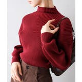 ボリューム袖ボトルネックニット | SpRay | 詳細画像2 