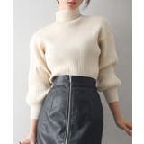 ボリューム袖ボトルネックニット | SpRay | 詳細画像25 