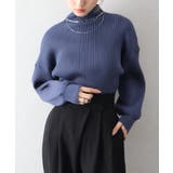 ボリューム袖ボトルネックニット | SpRay | 詳細画像36 