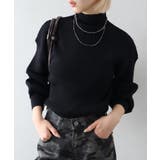 ボリューム袖ボトルネックニット | SpRay | 詳細画像41 