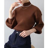 ボリューム袖ボトルネックニット | SpRay | 詳細画像47 