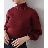 ボリューム袖ボトルネックニット | SpRay | 詳細画像51 