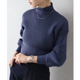 ボリューム袖ボトルネックニット | SpRay | 詳細画像53 