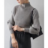 ボリューム袖ボトルネックニット | SpRay | 詳細画像55 