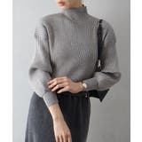 ボリューム袖ボトルネックニット | SpRay | 詳細画像56 