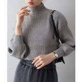 ボリューム袖ボトルネックニット | SpRay | 詳細画像57 