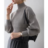 ボリューム袖ボトルネックニット | SpRay | 詳細画像58 