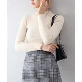 リブプチハイネックニット | SpRay | 詳細画像25 