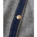 デニム切替フェイクレイヤードカーディガン | SpRay | 詳細画像85 