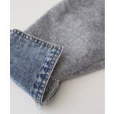 デニム切替フェイクレイヤードカーディガン | SpRay | 詳細画像87 