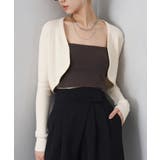 アイボリー | ニットボレロ | SpRay