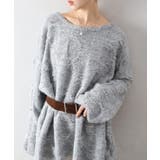 ベルト付フェザーＢＩＧニット | SpRay | 詳細画像17 