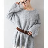 ベルト付フェザーＢＩＧニット | SpRay | 詳細画像18 