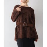 ベルト付フェザーＢＩＧニット | SpRay | 詳細画像5 