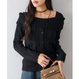 ブラック | オフタートルニット | SpRay