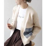 デニムポケットZIPカーディガン | SpRay | 詳細画像20 