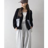 デニムポケットZIPカーディガン | SpRay | 詳細画像24 