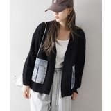 デニムポケットZIPカーディガン | SpRay | 詳細画像31 