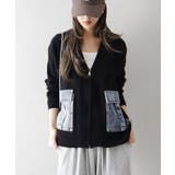 デニムポケットZIPカーディガン | SpRay | 詳細画像33 