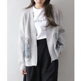 グレー | デニムポケットZIPカーディガン | SpRay