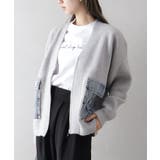 デニムポケットZIPカーディガン | SpRay | 詳細画像37 