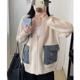 デニムポケットZIPカーディガン | SpRay | 詳細画像44 