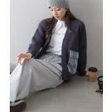 デニムポケットZIPカーディガン | SpRay | 詳細画像4 